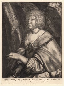 アルタイア、アランデル伯爵夫人。状態4 作： Wenceslaus Hollar
